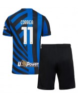 Inter Milan Joaquin Correa #11 Domácí dres pro děti 2024-25 Krátký Rukáv (+ trenýrky)